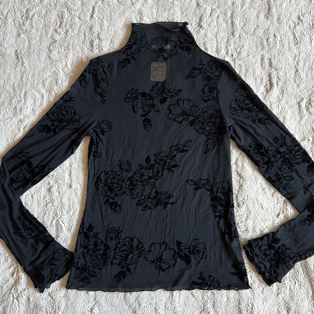 Free People Mesh Fitted Layer